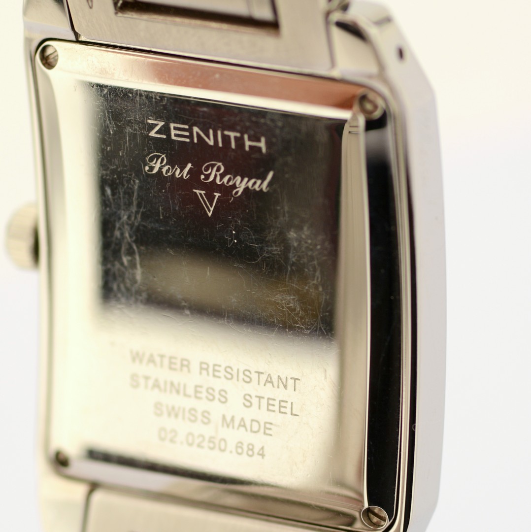 Zenith / Elite Port Royal V - Date - Automatic - Gentlemen's Steel Wristwatch - Image 12 of 12