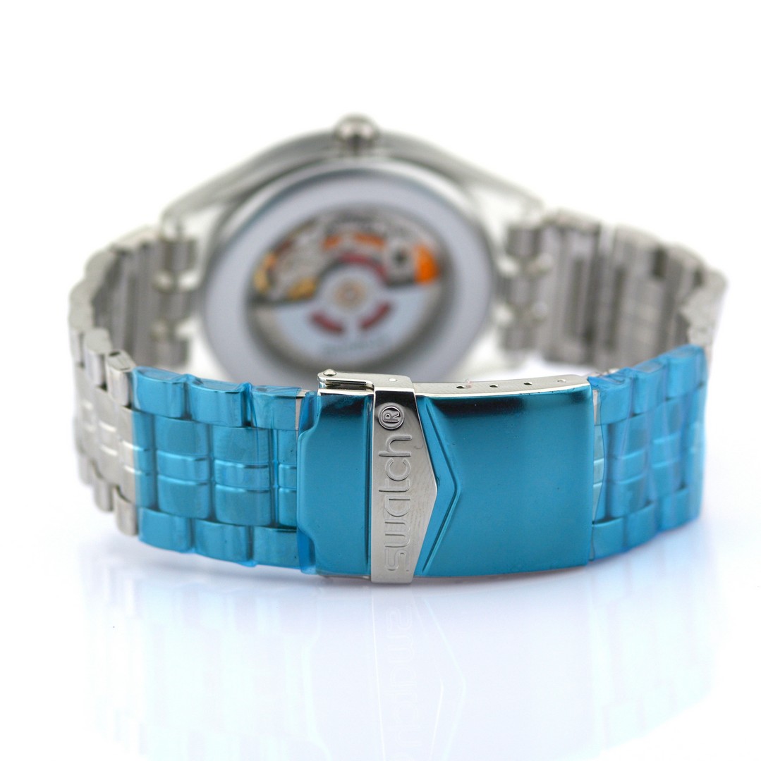 Swatch / Diaphane Irony Automatic - (Unworn) Unisex Steel Wrist Watch - Image 5 of 6