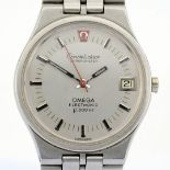 Omega / Constellation Chronometer Electronic f300Hz Date 36 mm - Gentlemen's Steel Wristwatch