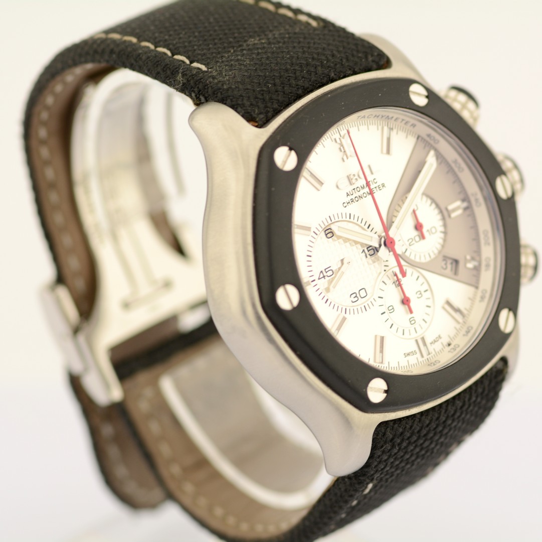 Ebel / 1911 Tekton - Chronograph - Automatic - Date E9137L83 - Gentlemen's Steel Wristwatch - Image 7 of 10