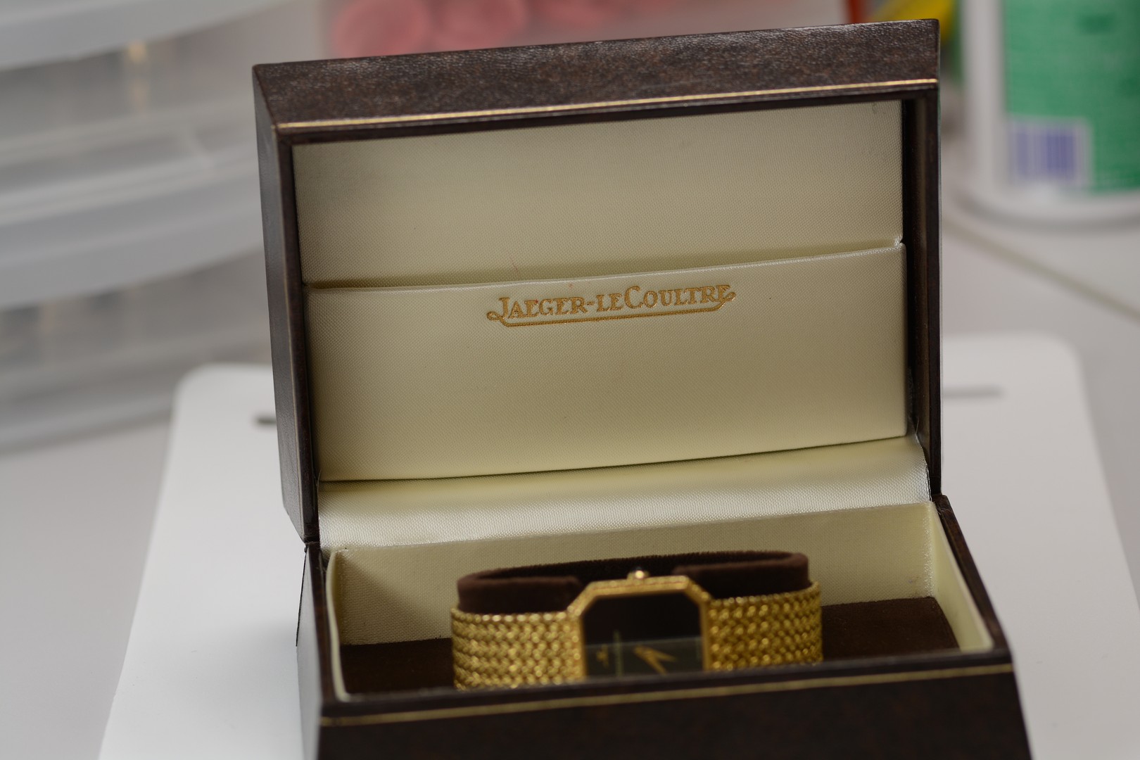 Jaeger-LeCoultre / Vintage - Unisex Yellow Gold Wristwatch - Image 14 of 14