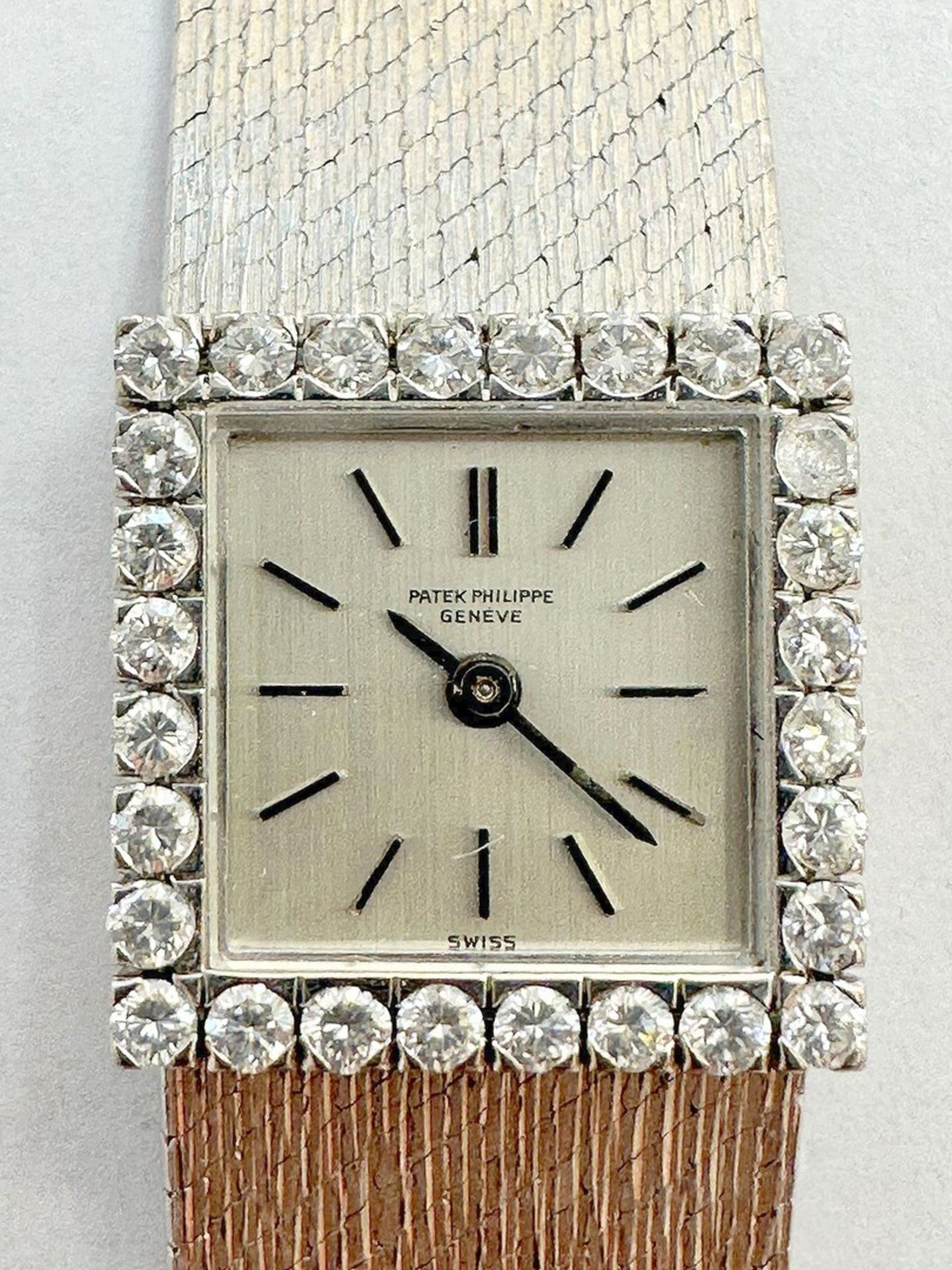 Patek Philippe / Cocktail Vintage 18K White Gold - Lady's White Gold Wristwatch - Image 8 of 14