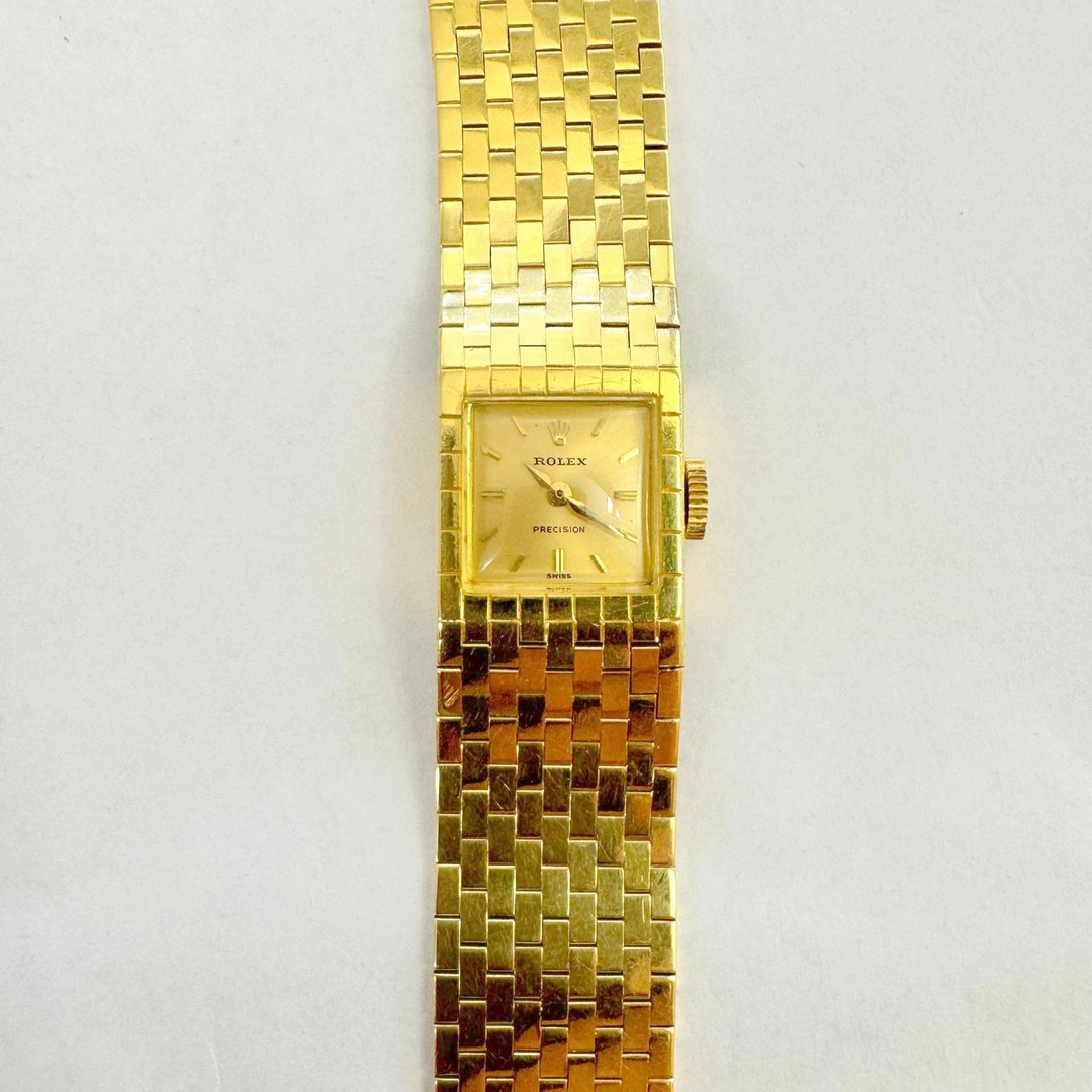 Rolex / Precision Vintage - Lady's Yellow Gold Wristwatch - Image 7 of 9