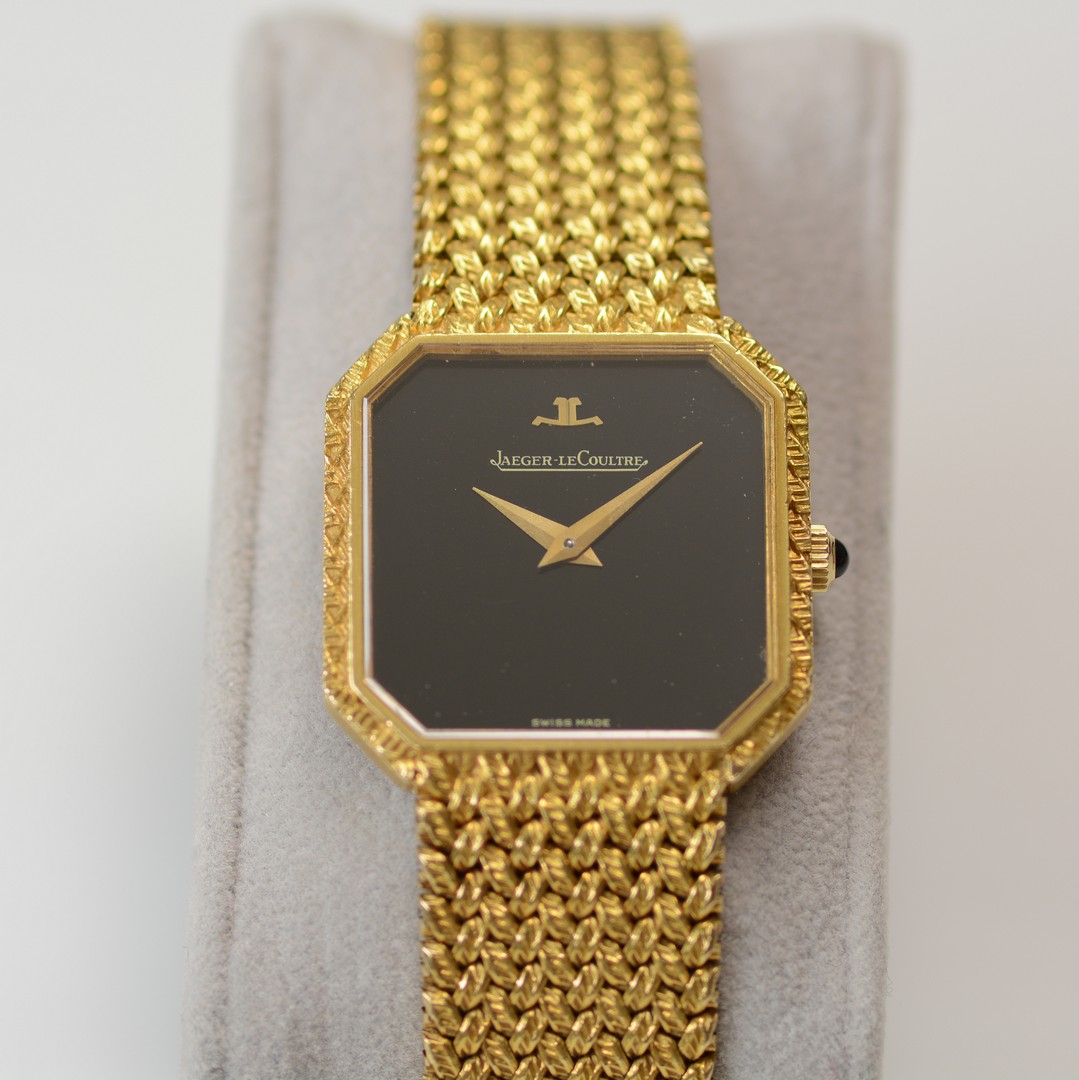 Jaeger-LeCoultre / Vintage - Unisex Yellow Gold Wristwatch - Image 4 of 14