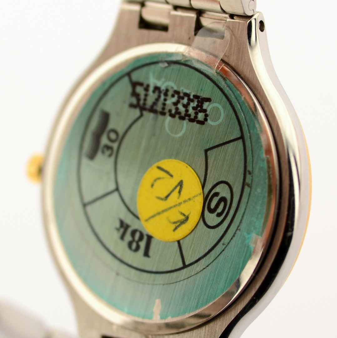 Omega / De Ville Symbol 18K Bezel - Unisex Gold/Steel Wristwatch - Image 7 of 8