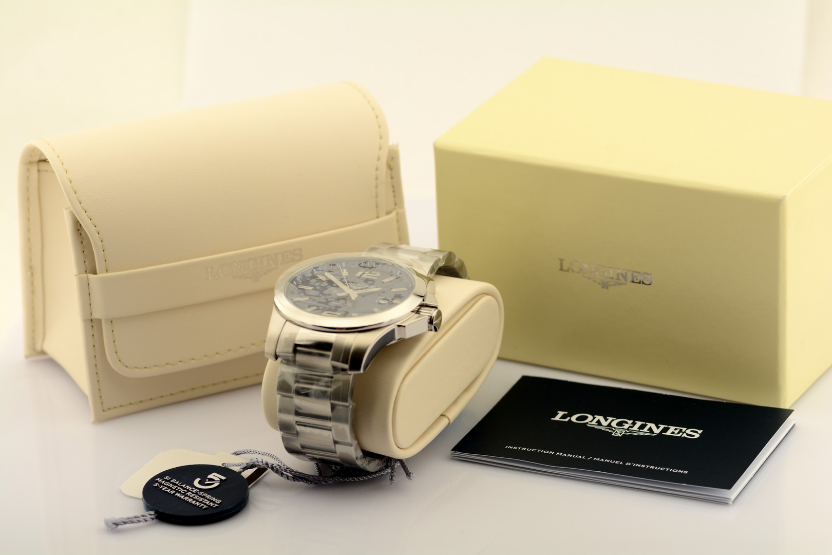 Longines / Conquest L3.778.4 - Gentlemen's Steel Wristwatch - Image 3 of 11