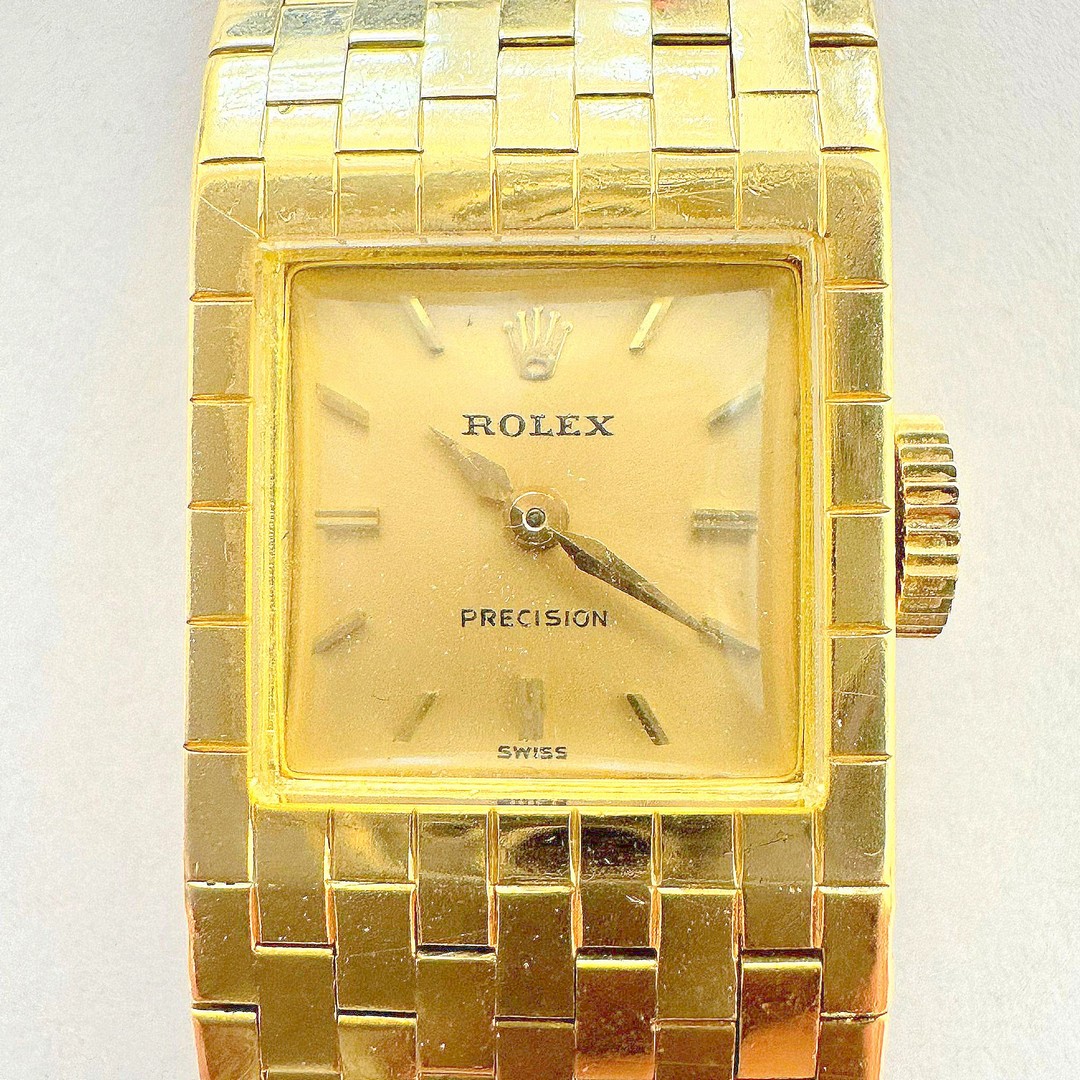 Rolex / Precision Vintage - Lady's Yellow Gold Wristwatch