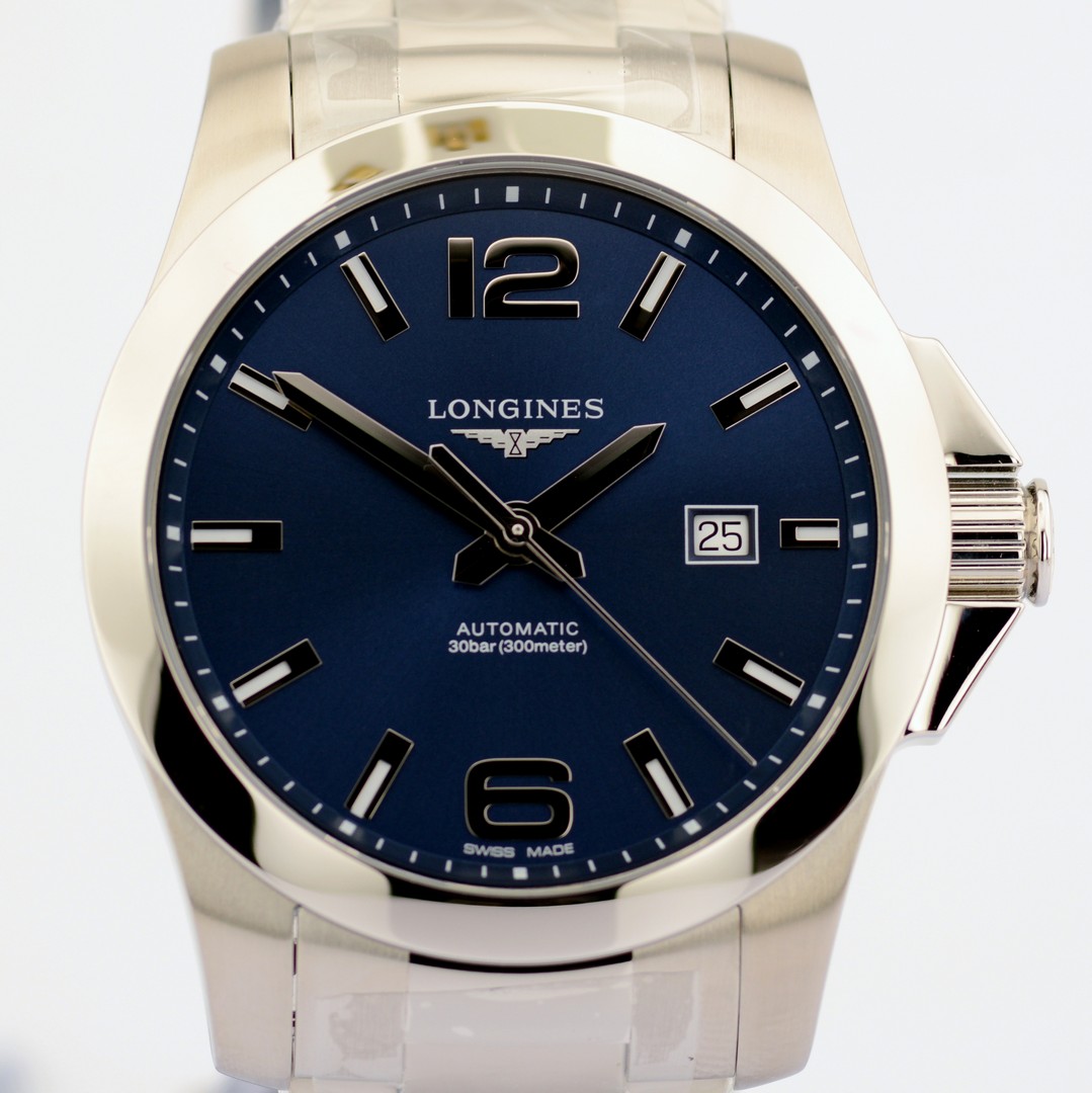 Longines / Conquest L3.778.4 - Gentlemen's Steel Wristwatch - Image 4 of 11