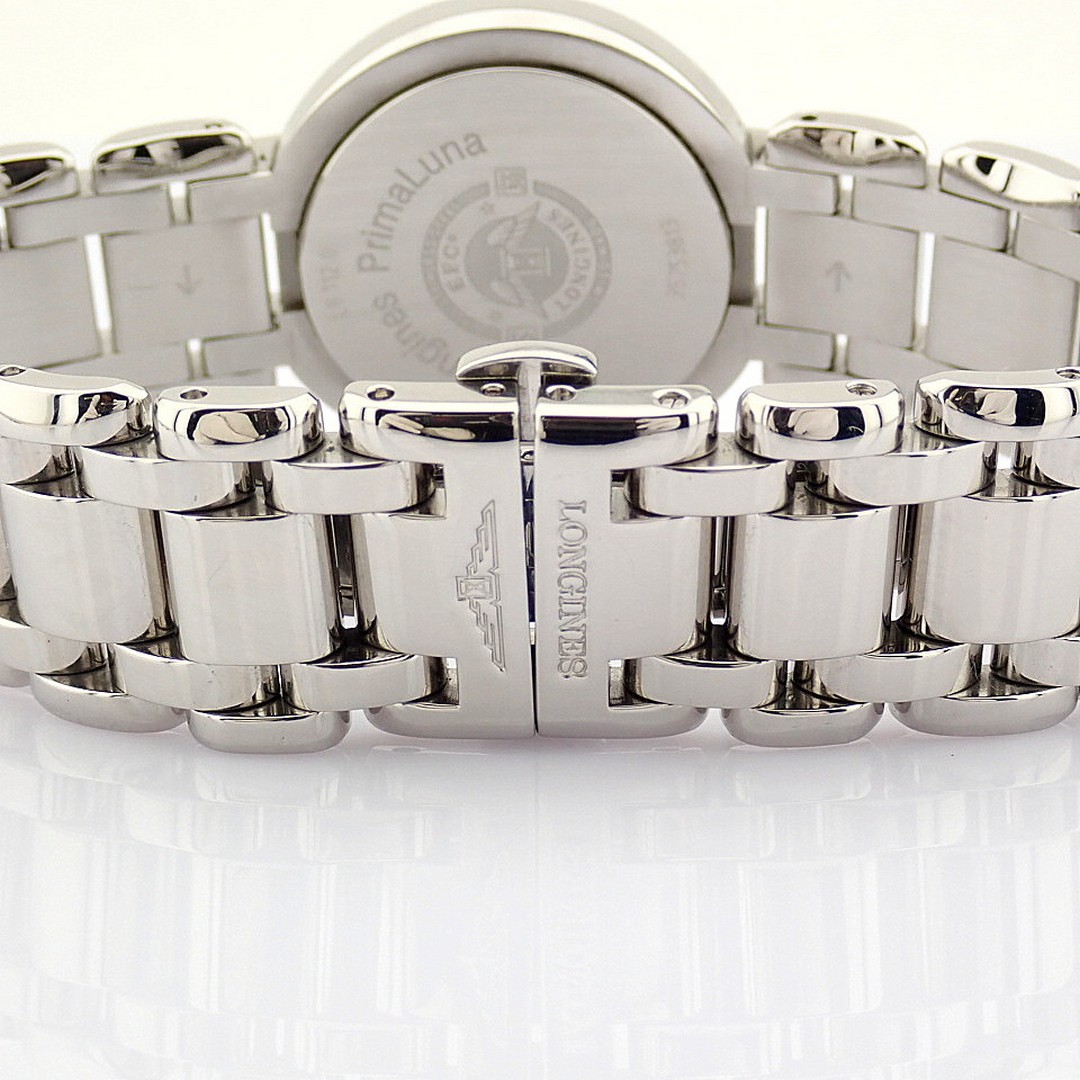 Longines / Primaluna Diamonds - Lady's Steel Wristwatch - Image 3 of 17