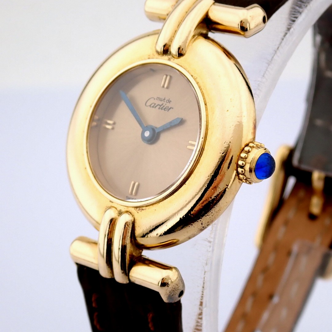 Cartier / Vermeil - Lady's Silver Wristwatch - Image 6 of 12