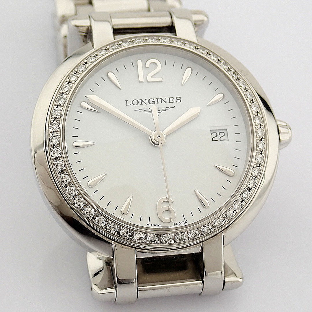 Longines / Primaluna Diamonds - Lady's Steel Wristwatch - Image 17 of 17