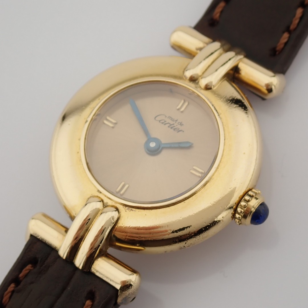 Cartier / Vermeil - Lady's Silver Wristwatch - Image 2 of 12
