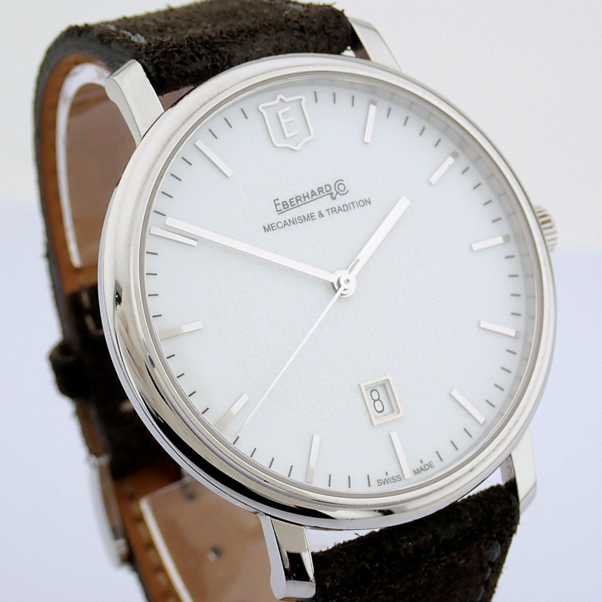 Eberhard & Co. / Alien Mecanisme & Tradition - Gentlemen's Steel Wristwatch - Image 4 of 12