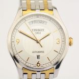 Tissot / T-One - Date - Automatic - Gentlemen's Steel Wristwatch