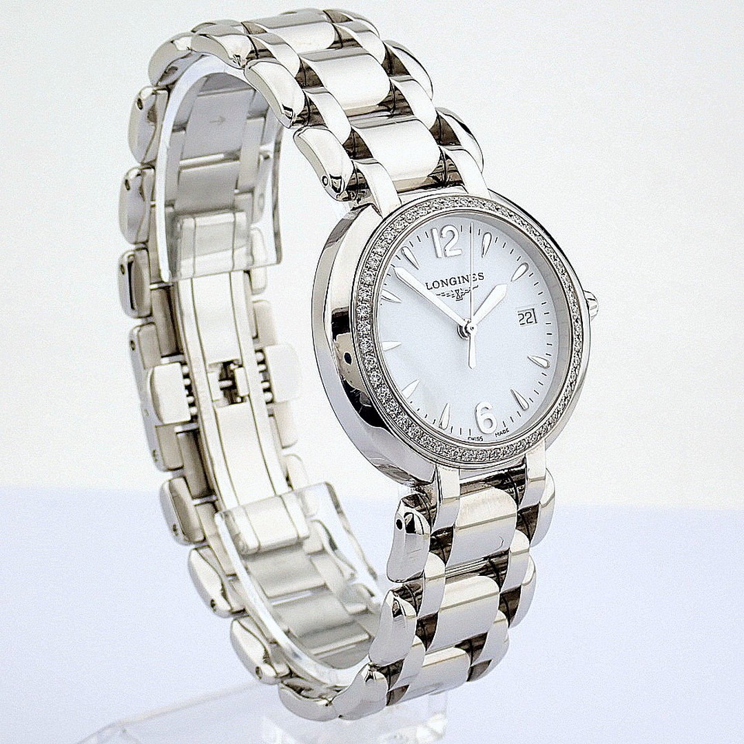 Longines / Primaluna Diamonds - Lady's Steel Wristwatch - Image 7 of 17