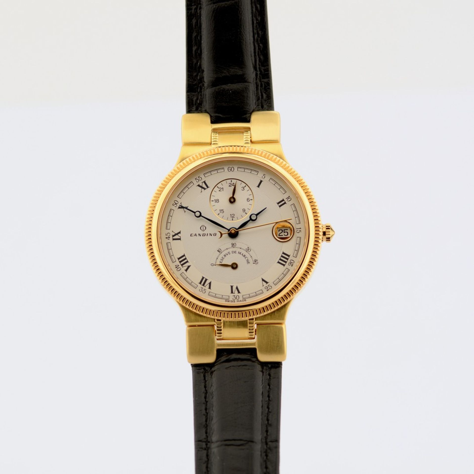 Candino / Reserve De Marche - Gentlemen's Steel Wristwatch - Image 3 of 8