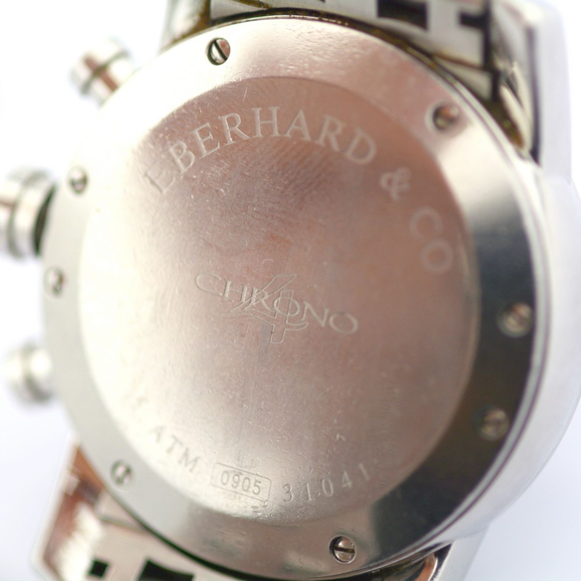 Eberhard & Co. / Chrono 4 Chronograph Automatic -Date - Gentlemen's Steel Wristwatch - Image 6 of 8
