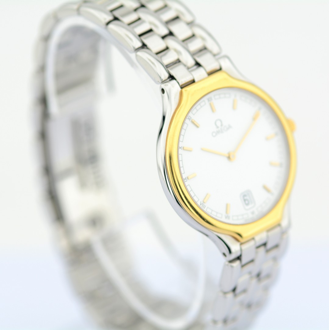 Omega / De Ville Symbol 18K Yellow Gold / S. Steel - Unisex Gold/Steel Wristwatch - Image 3 of 7