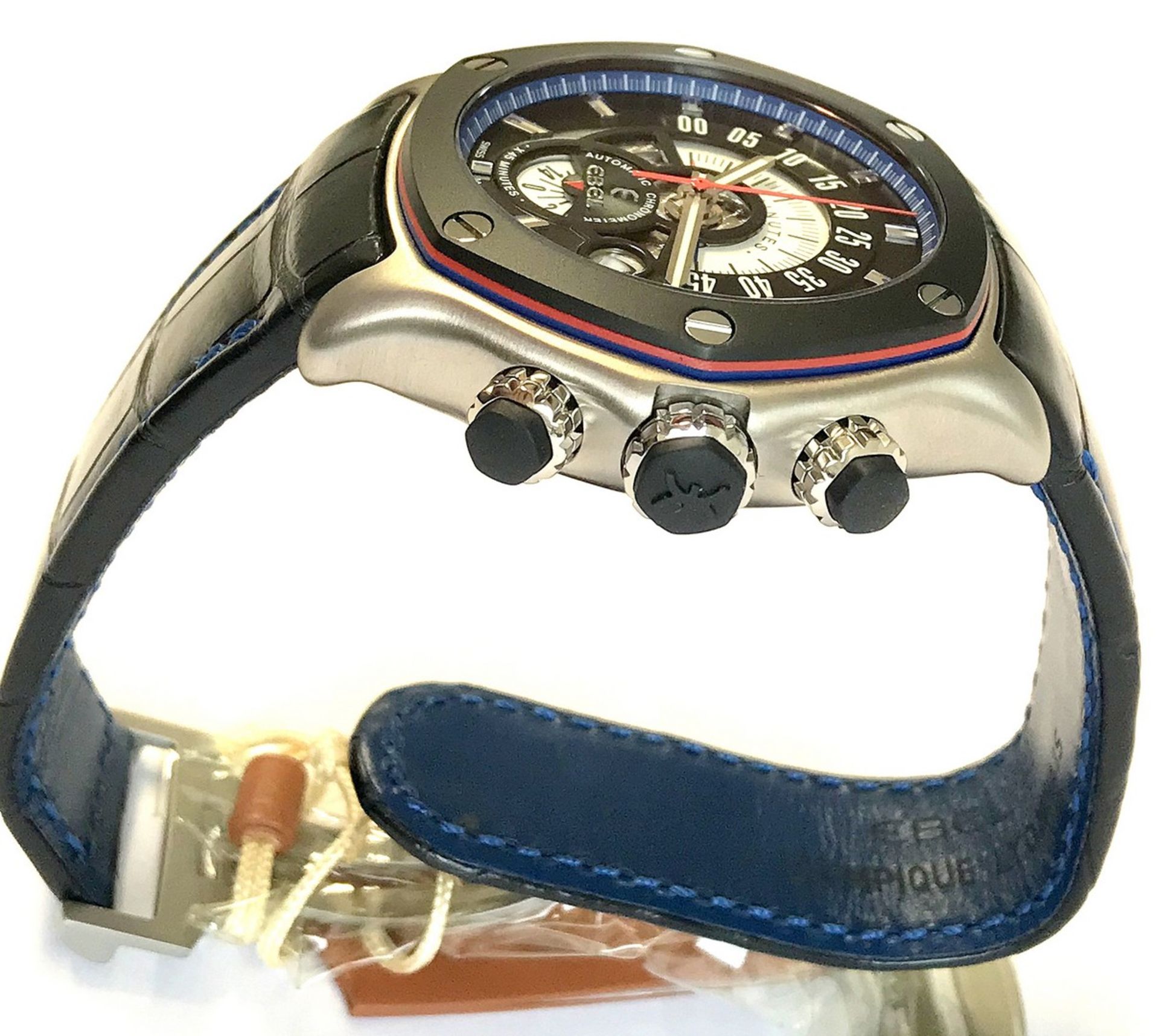 Ebel / Unworn 1911 Tekton - Olympique Lyonnais - Gentlemen's Titanium Wristwatch - Image 6 of 12