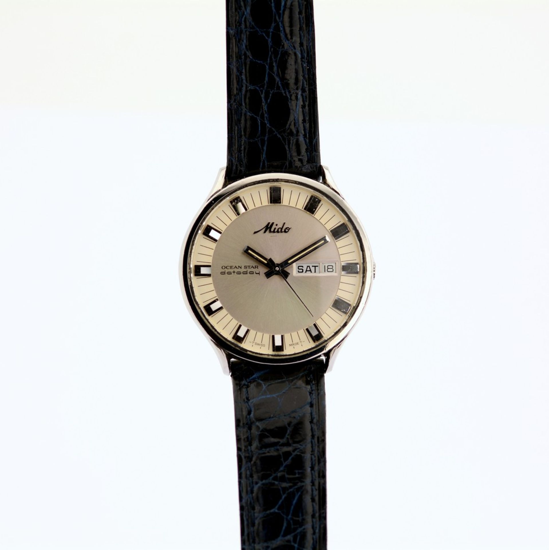 Mido / Ocean Star - Datoday - Day/Date - Gentlemen's Steel Wristwatch - Image 3 of 7
