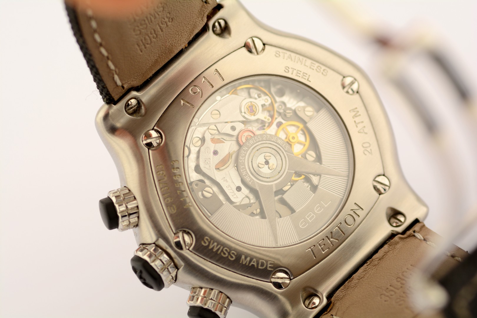Ebel / 1911 Tekton - Chronograph - Automatic - Date E9137L83 - Gentlemen's Steel Wristwatch - Image 3 of 10