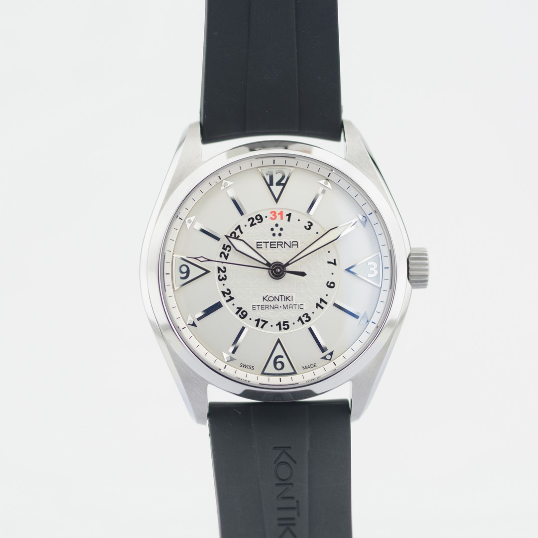 Eterna-Matic / Kontiki - Four Hands - Gentlemen's Steel Wristwatch - Bild 2 aus 8