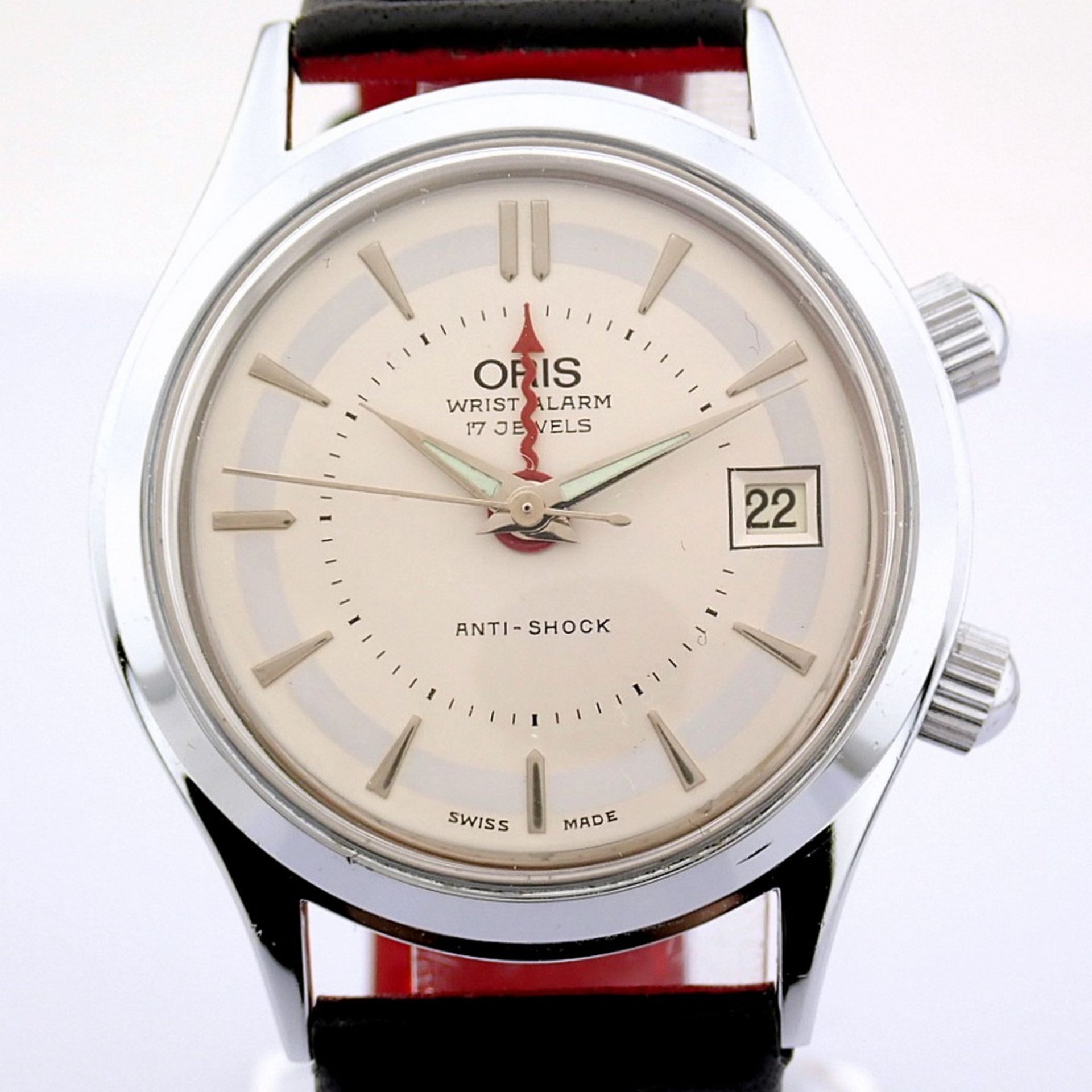 Oris / Wirstalarm 17 Jewels Anti-Shock - Gentlemen's Steel Wristwatch - Image 2 of 10