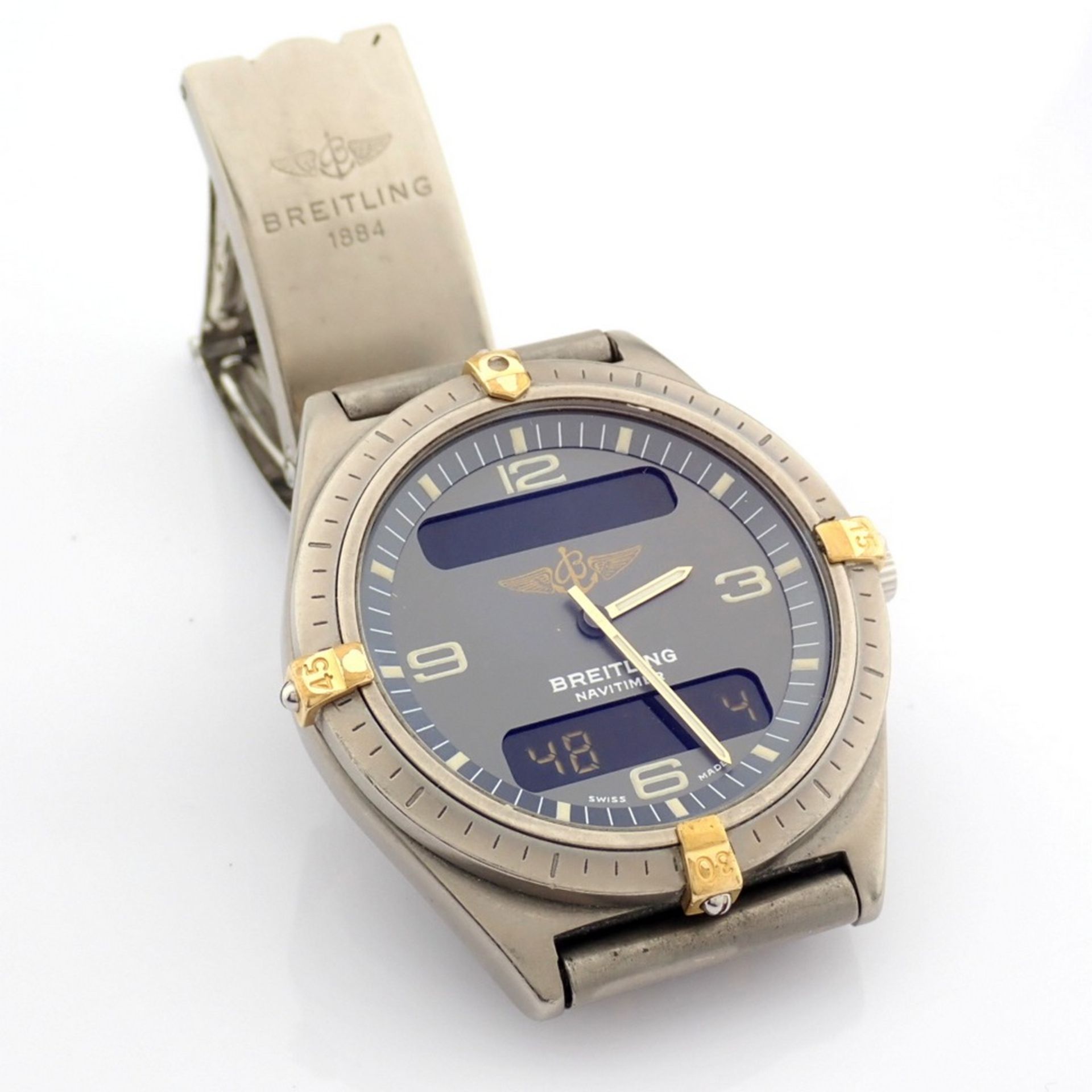 Breitling / Navitimer 80360 - Gentlemen's Titanium Wristwatch - Image 5 of 16