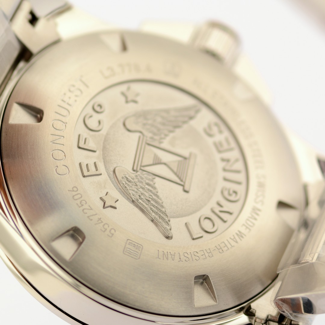 Longines / Conquest L3.778.4 - Gentlemen's Steel Wristwatch - Image 10 of 11