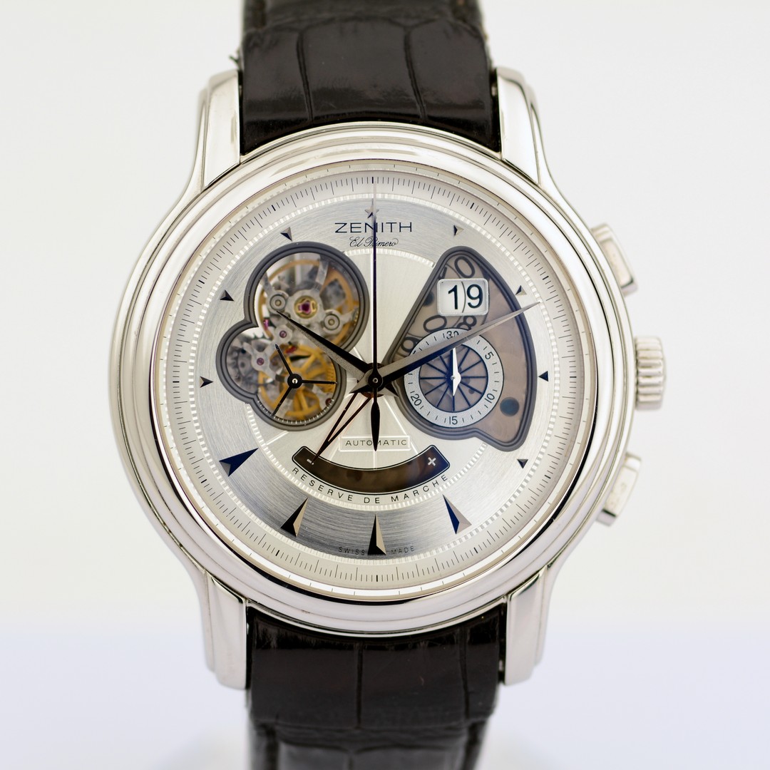 Zenith / Chronomaster XXT Open Grande Date - Gentlemen's Steel Wristwatch - Image 5 of 12
