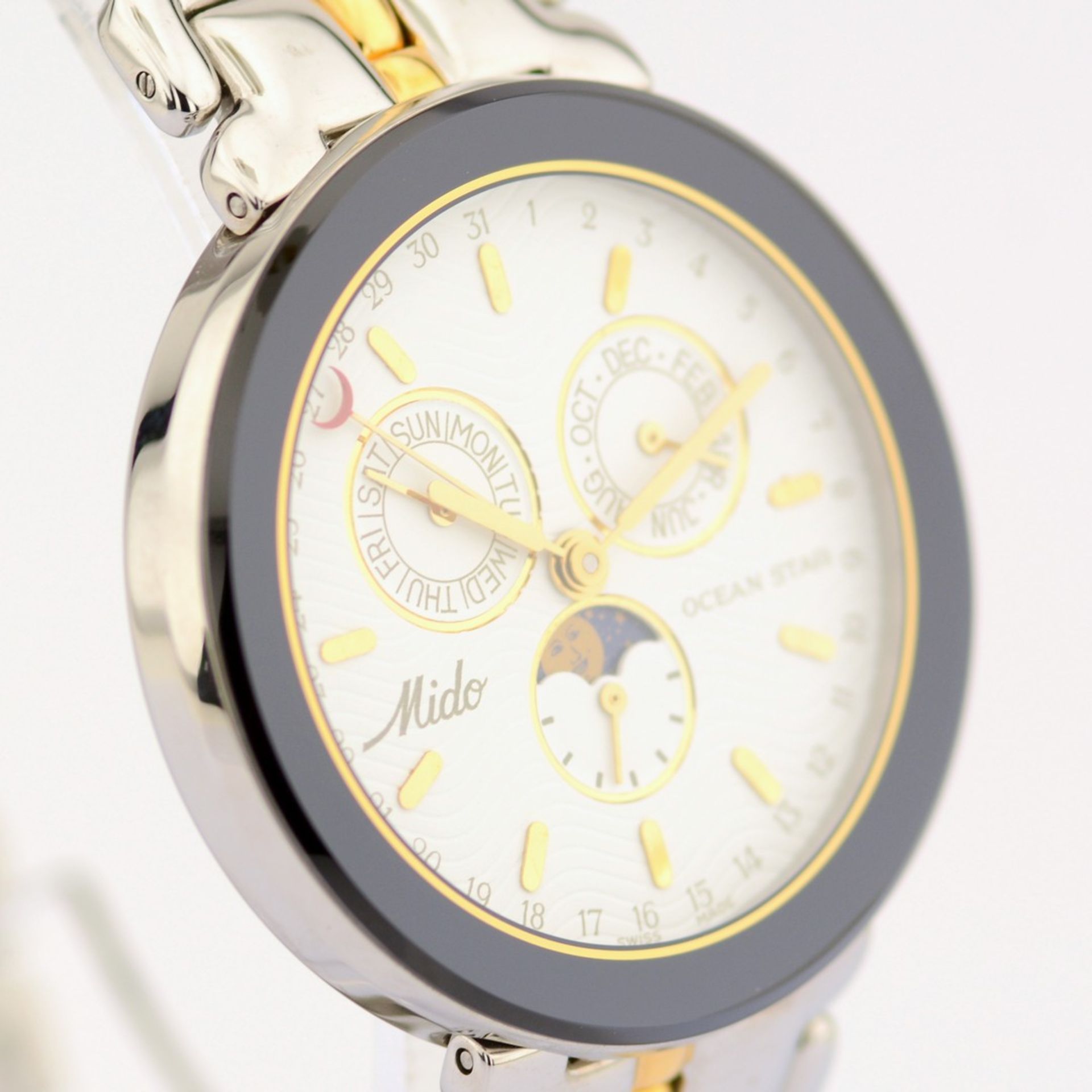 Mido / Moon Triple & Perpetual Calendar - Gentlemen's Steel Wristwatch - Image 6 of 8