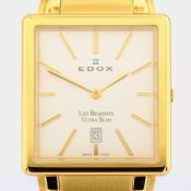 Edox / Les Bemonts Ultra Slim - Date 27031 - (Unworn) Steel / Gentlemen's