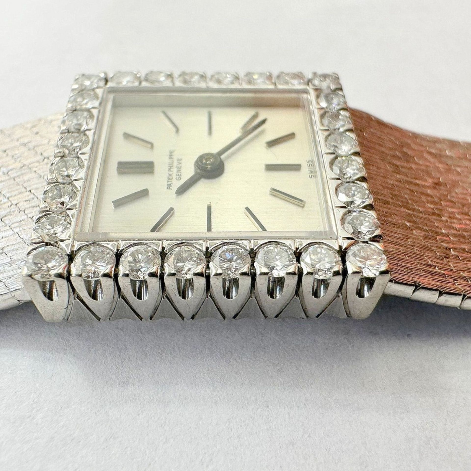 Patek Philippe / Cocktail Vintage 18K White Gold - Lady's White Gold Wristwatch - Image 5 of 14