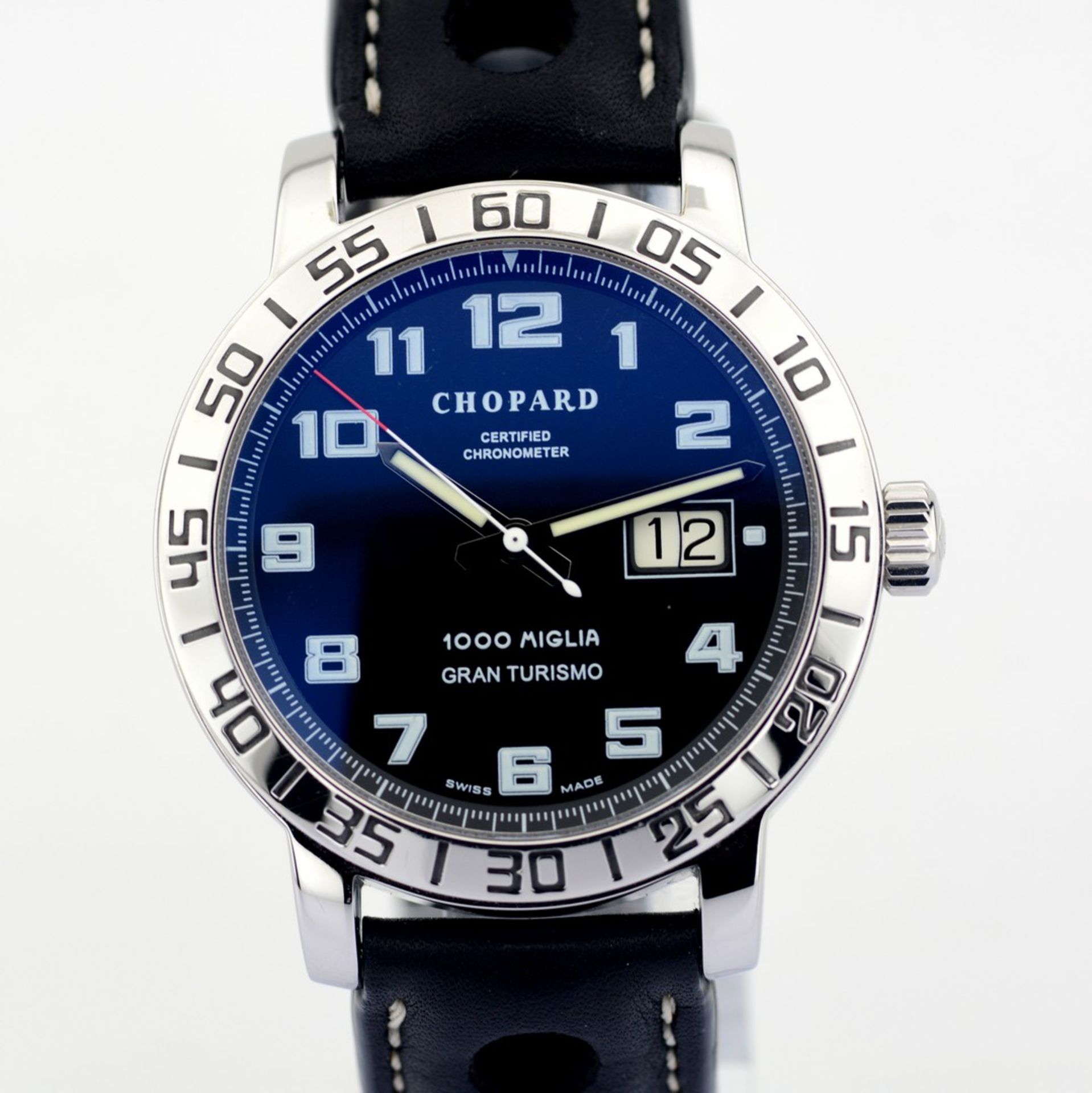 Chopard / 1000 Miglia Grand Turismo Prototype - Gentlemen's Steel Wristwatch - Image 3 of 8