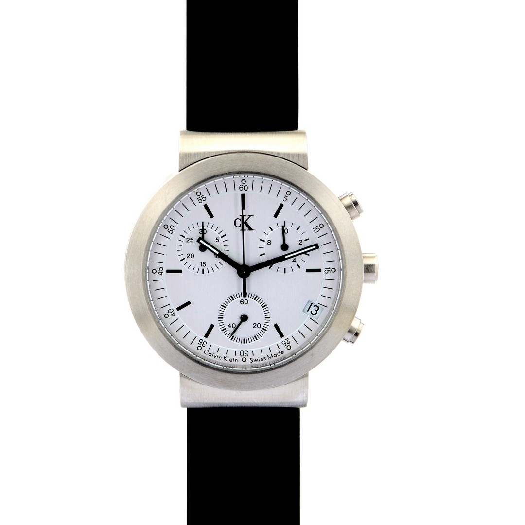 Calvin Klein / Chronograph - Gentlemen's Steel Wristwatch - Image 5 of 6