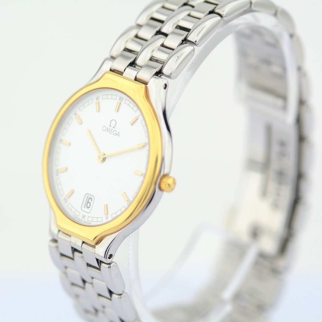 Omega / De Ville Symbol 18K Yellow Gold / S. Steel - Unisex Gold/Steel Wristwatch - Image 4 of 7