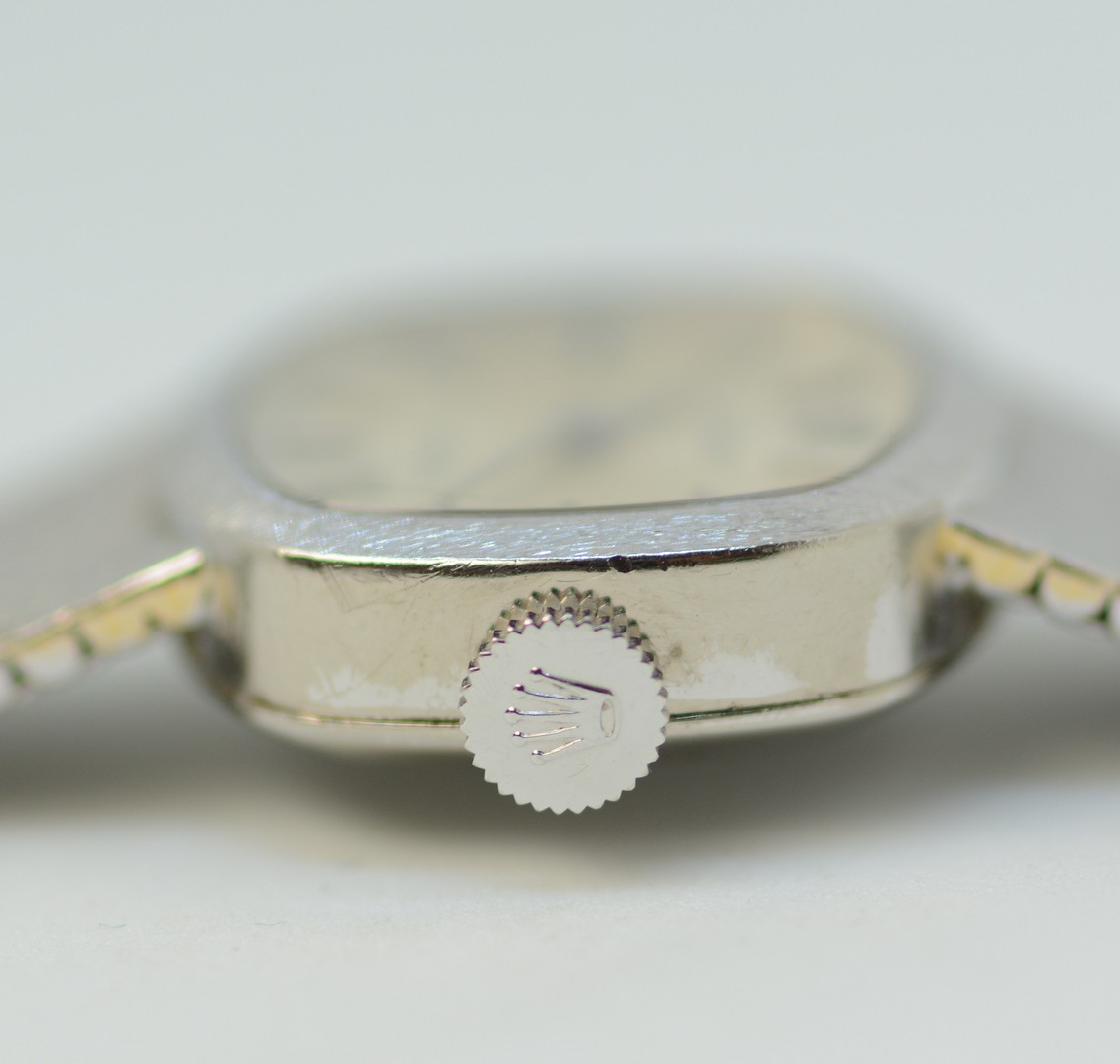 Rolex / Precision - Lady's White Gold Wristwatch - Image 3 of 13