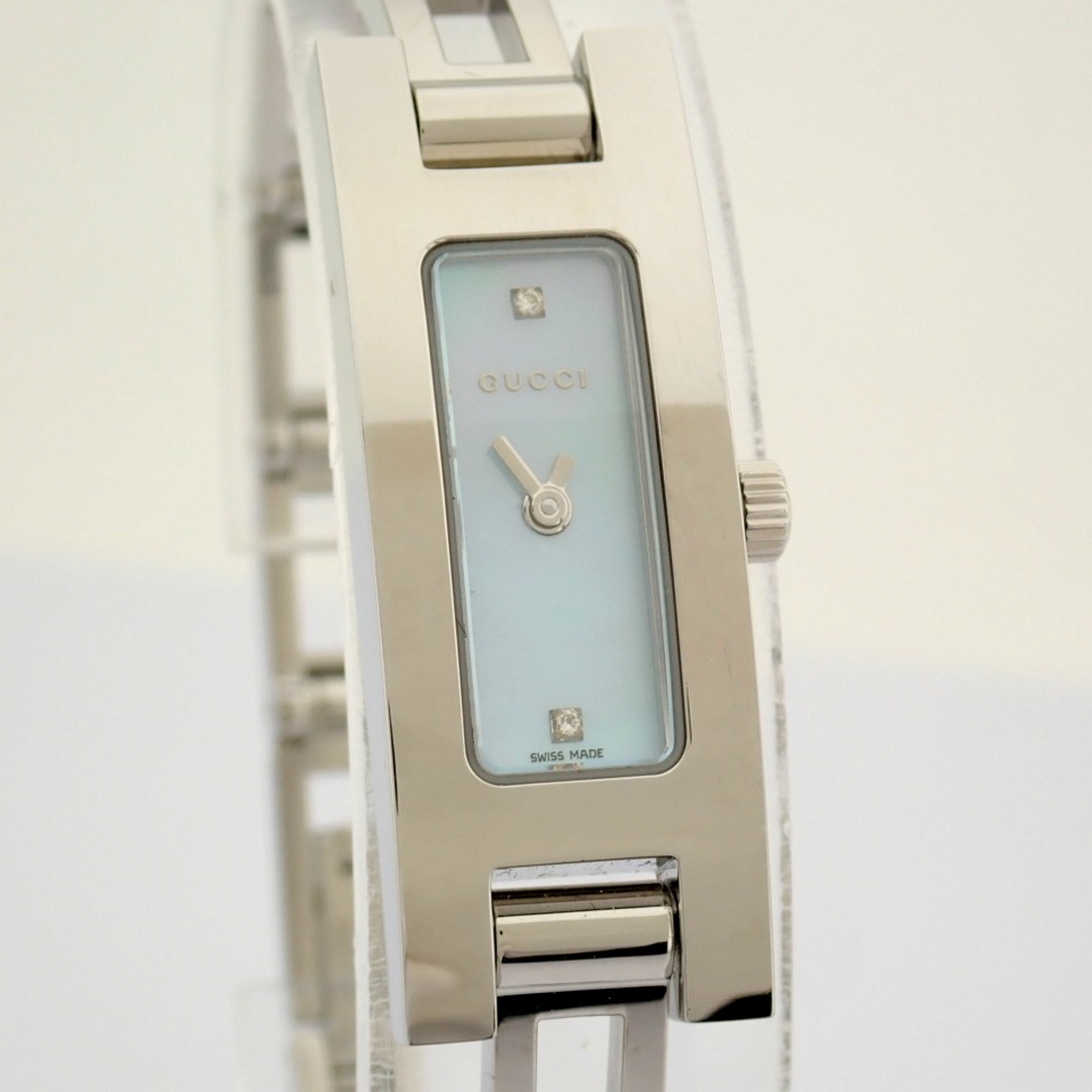 Gucci / 3900L / Mother of Pearl & Diamond Dial - (Unworn) Steel / Lady's - Image 5 of 11