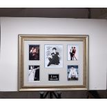 LIZA MINNELLI framed original signature presentation