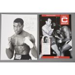 HENRY COOPER & FRANK BRUNO, Original Signatures