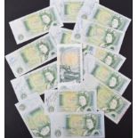 Bank of England Notes original signatures inc. James Hunt