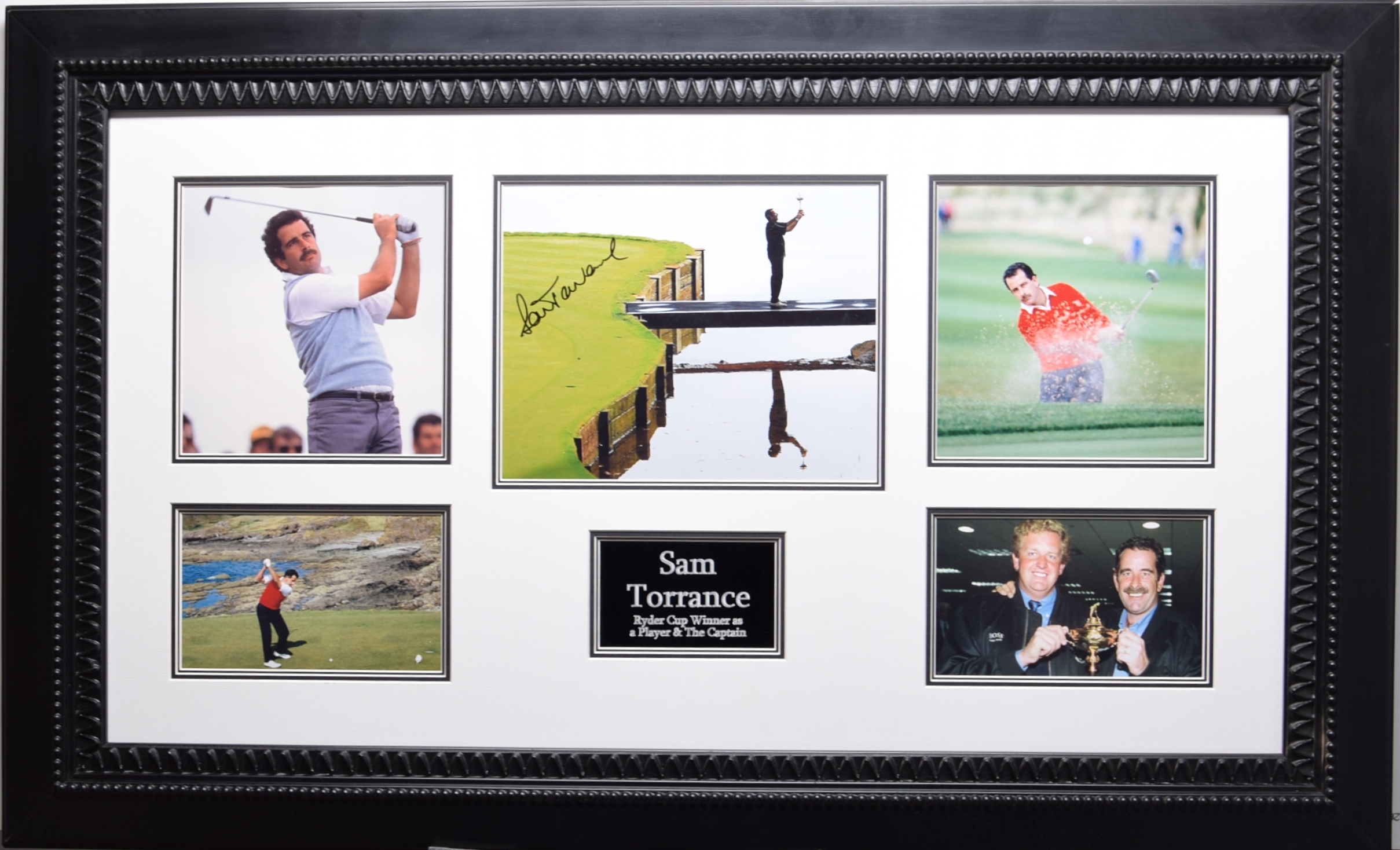 SAM TORRANCE original signature presentation.