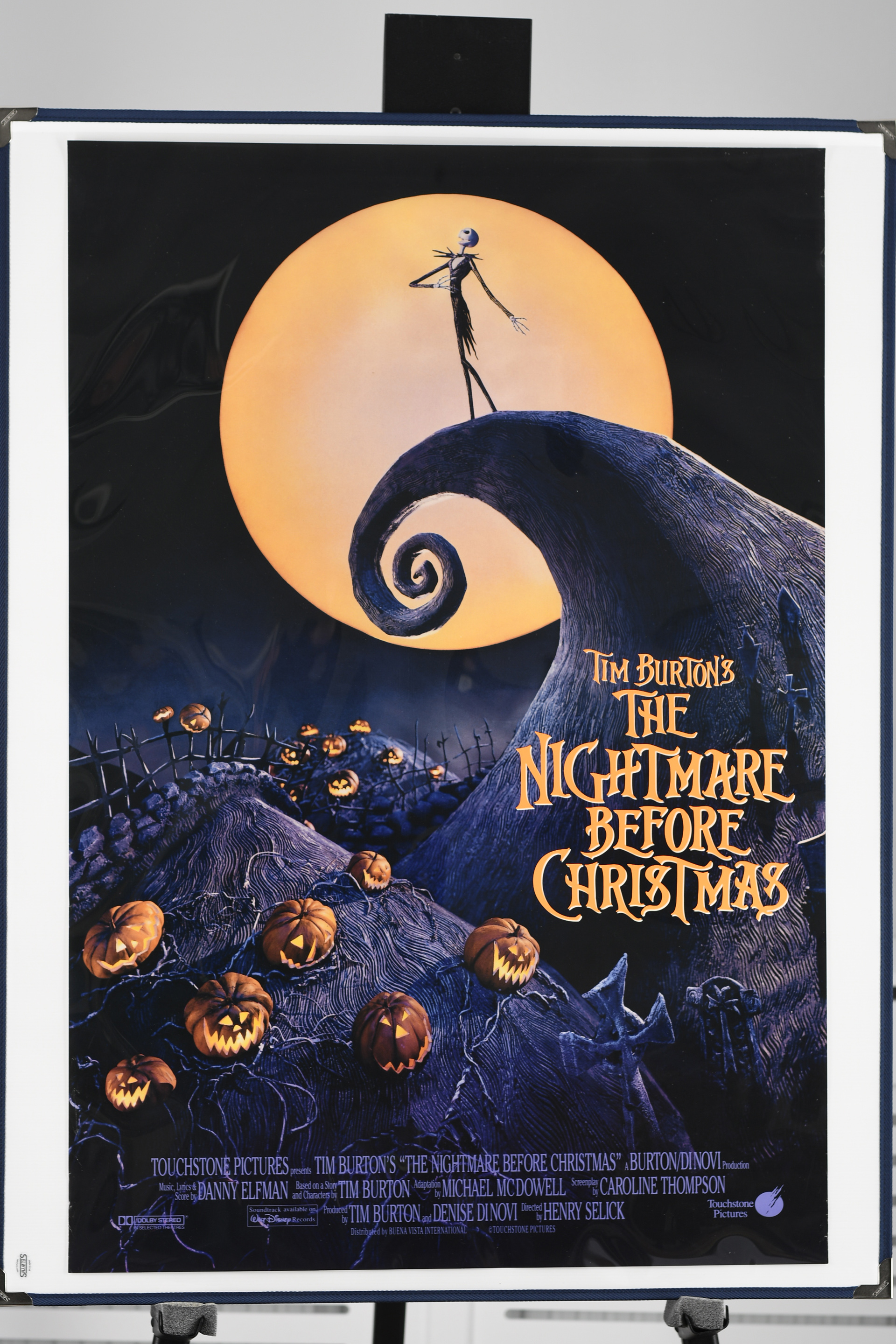 Original ""The Nightmare Before Christmas"" Cinema Poster - Bild 2 aus 6