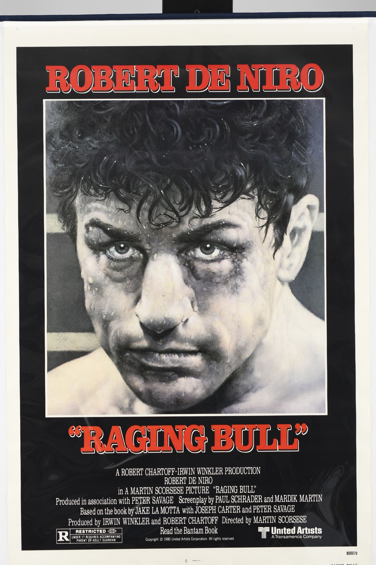 Original Cinema Poster from ""Raging Bull"" - Image 2 of 6