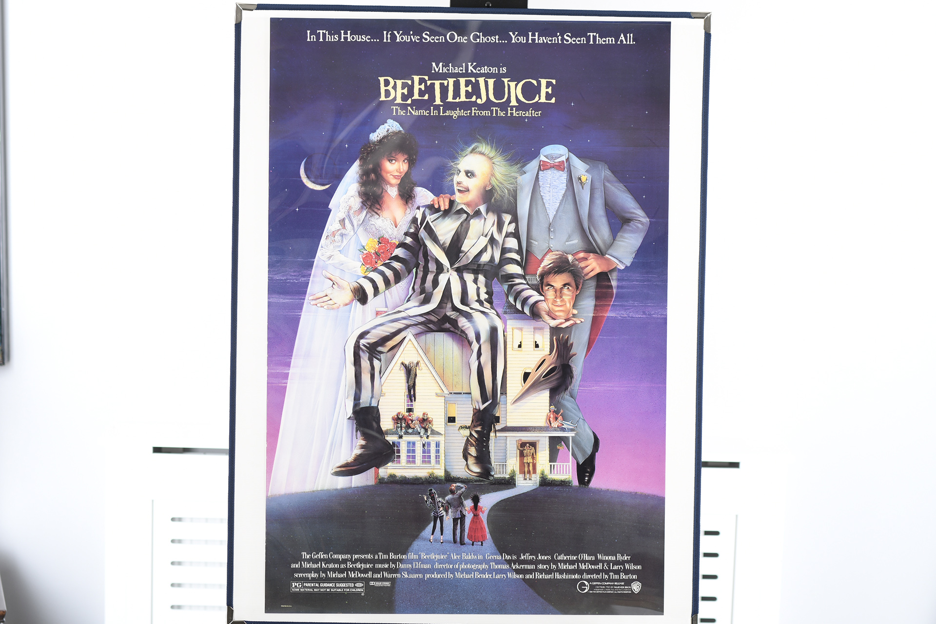 Original ""Beetlejuice"" Cinema Poster