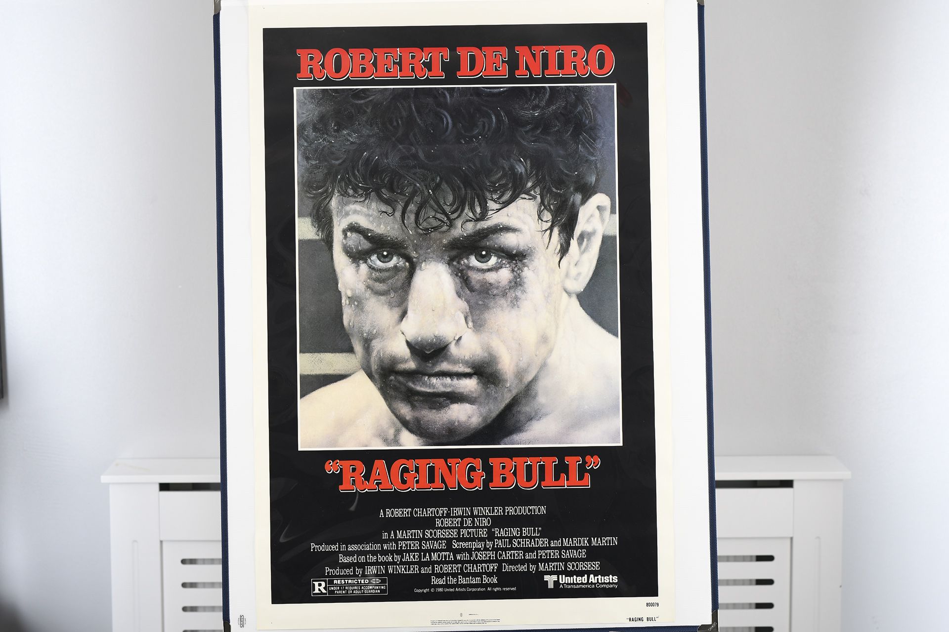 Original Cinema Poster from ""Raging Bull""