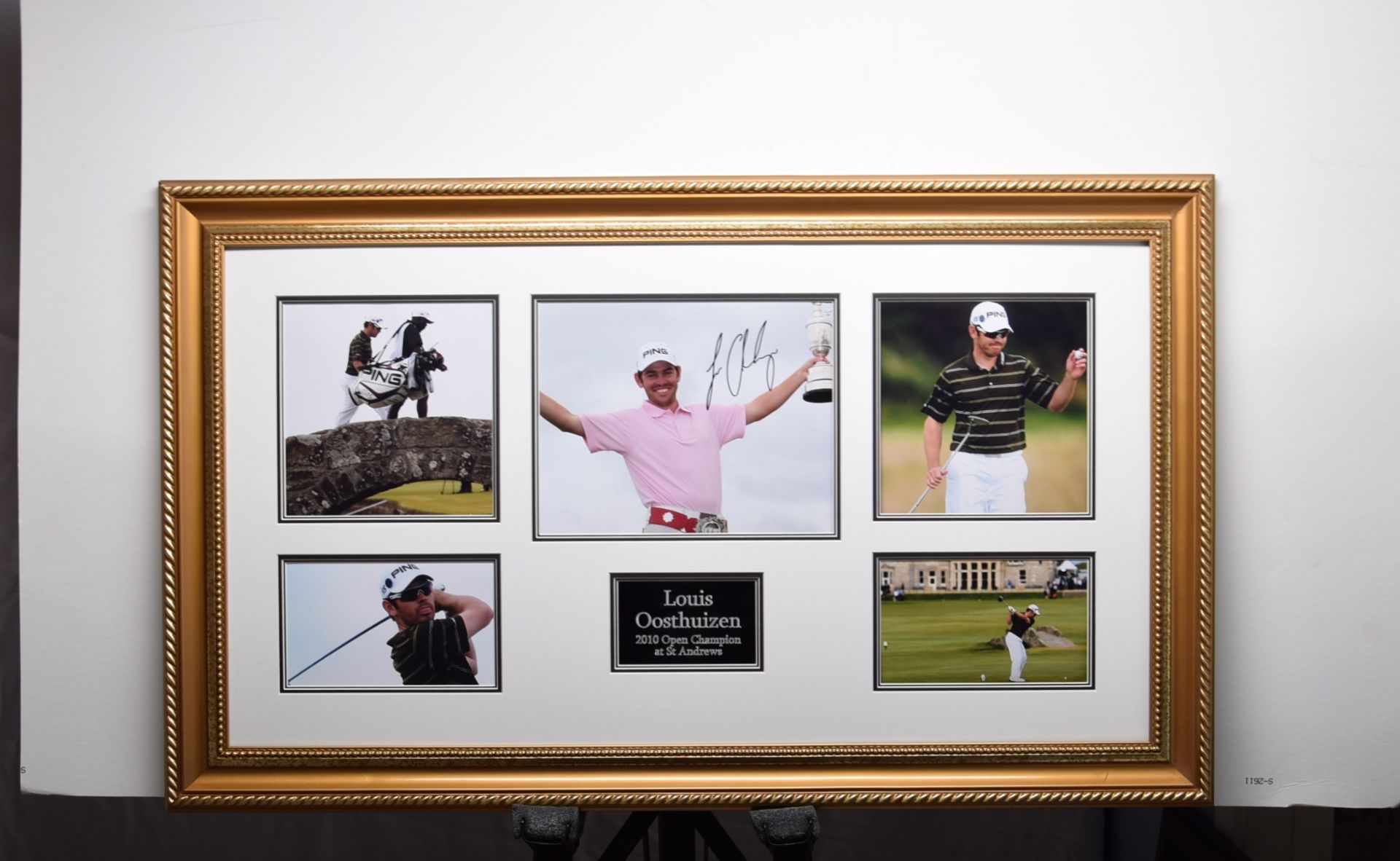 LOUIS OOSTHUIZEN original signature presentation.