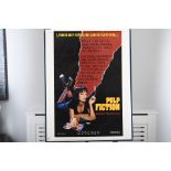Original ""Pulp Fiction"" Cinema Poster