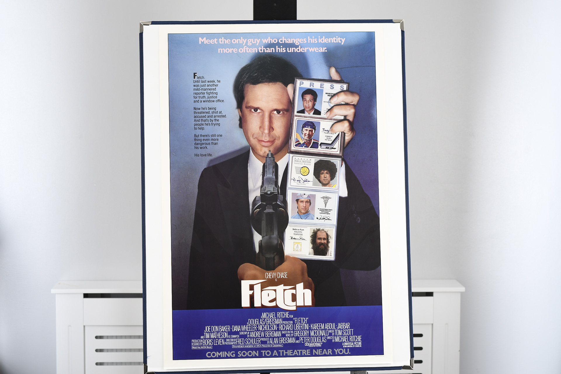 Original ""Fletch"" Film Poster - Bild 2 aus 6