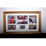 MICHAEL SCHUMACHER original signature presentation.